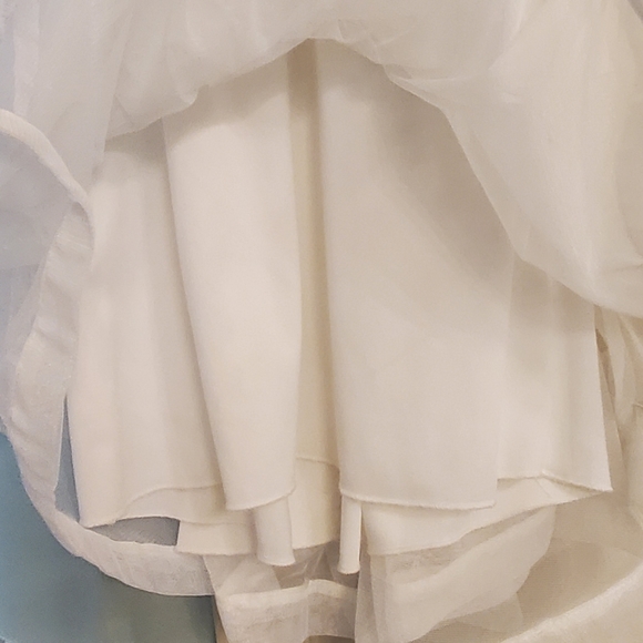 Girls White Dress Size 6X - Picture 6 of 7